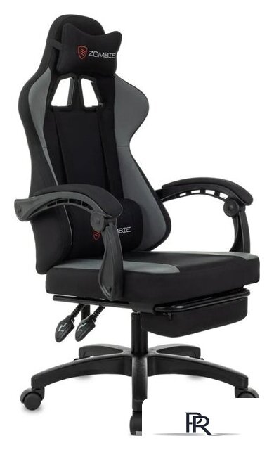 Игровое (геймерское) кресло Zombie Weaver (черный/серый) - Изображение №1 — Интернет-магазин ПроЗаказ