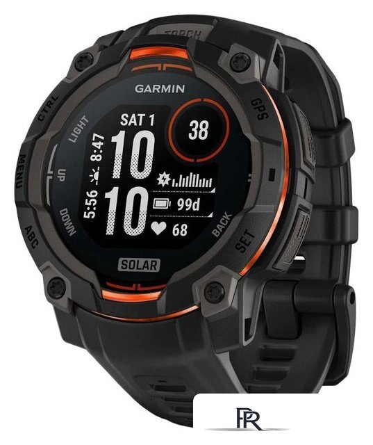 Умные часы Garmin Instinct 3 Solar 45 мм (черный) - Изображение №1 — Интернет-магазин ПроЗаказ