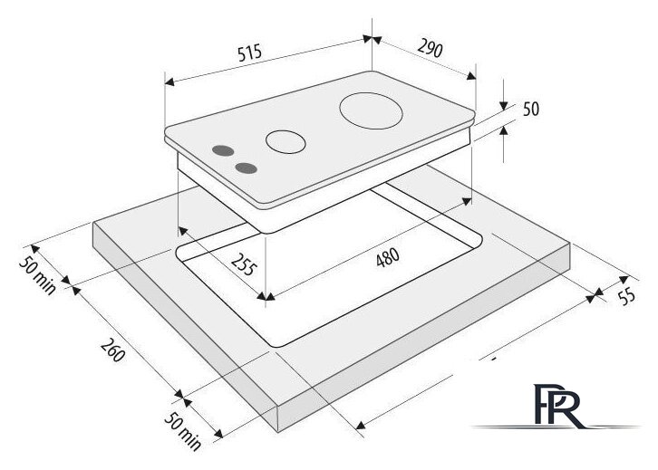 Варочная панель Krona Calore 30 BL - Изображение №3 — Интернет-магазин ПроЗаказ