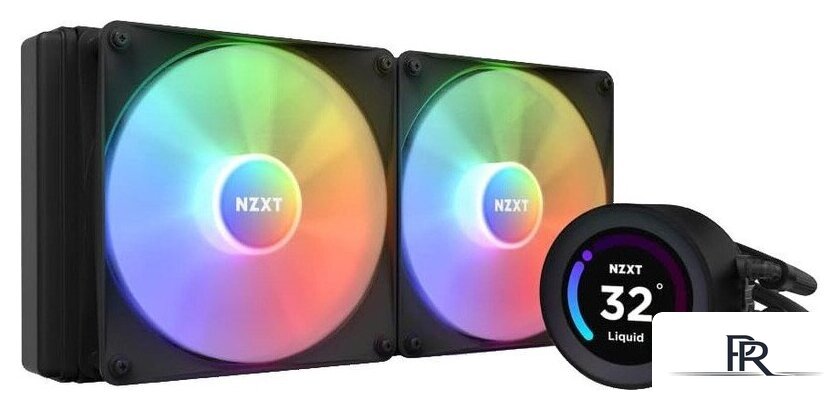 Система жидкостного охлаждения для процессора NZXT Kraken Elite 280 RGB 2023 RL-KR28E-B1 - Изображение №1 — Интернет-магазин ПроЗаказ