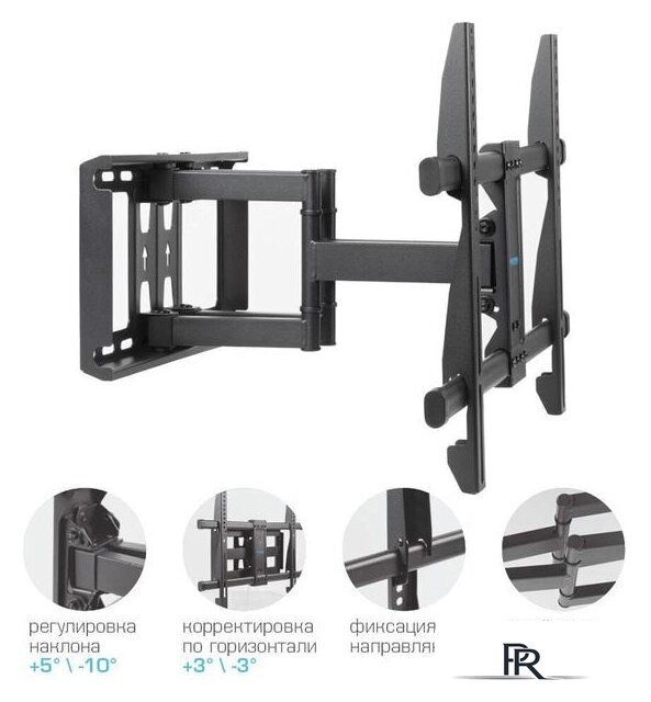 Кронштейн для телевизора Kromax GALACTIC-57 (черный) - Изображение №3 — Интернет-магазин ПроЗаказ