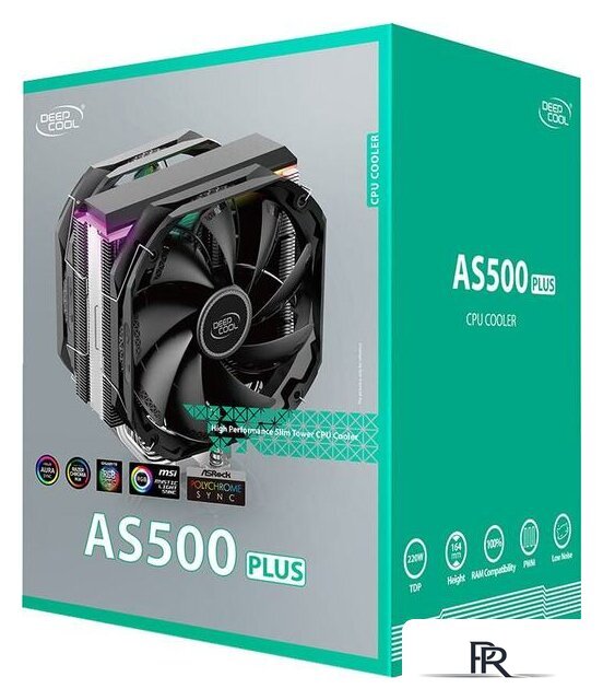 Кулер для процессора DeepCool AS500 Plus R-AS500-BKNLMP-G - Изображение №14 — Интернет-магазин ПроЗаказ