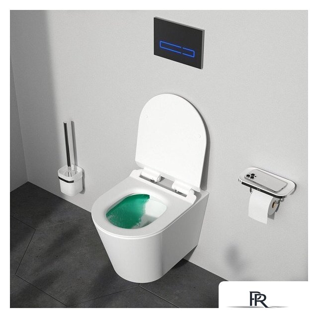 Унитаз подвесной AM.PM Sunny Flashclean C85C1701SC (с сиденьем) - Изображение №10 — Интернет-магазин ПроЗаказ