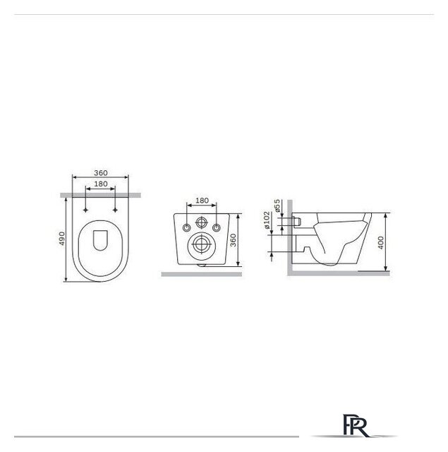 Унитаз подвесной AM.PM Sunny Flashclean C85C1701SC (с сиденьем) - Изображение №11 — Интернет-магазин ПроЗаказ