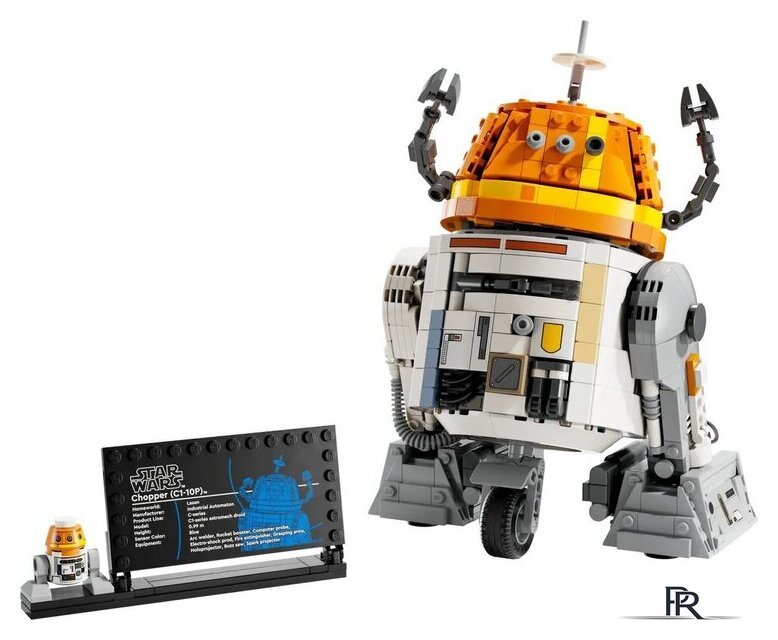 Конструктор LEGO Star Wars 75416 Астромеханический дроид Chopper (C1-10P) - Изображение №2 — Интернет-магазин ПроЗаказ