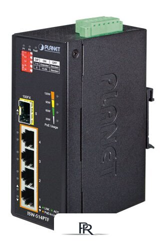 Неуправляемый коммутатор PLANET ISW-514PTF - Изображение №1 — Интернет-магазин ПроЗаказ