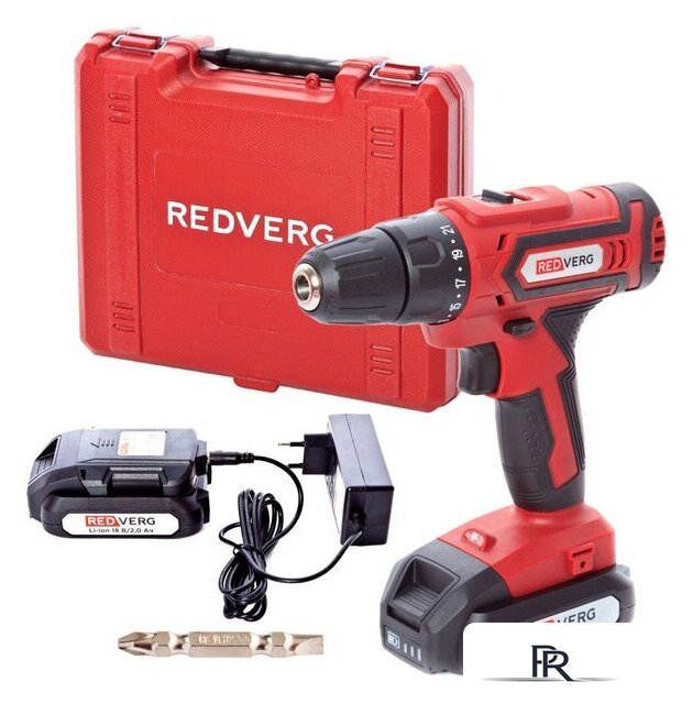 Дрель-шуруповерт RedVerg RD-S18M/U (с 2-мя АКБ, кейс) - Изображение №1 — Интернет-магазин ПроЗаказ