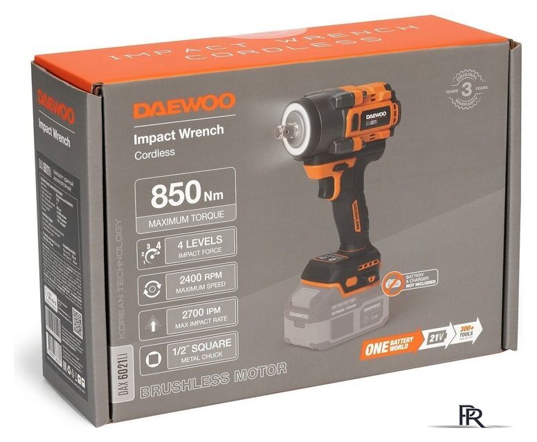 Гайковерт Daewoo Power DAX 6021Li (без АКБ) - Изображение №13 — Интернет-магазин ПроЗаказ