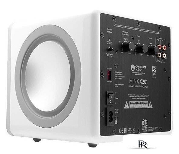 Проводной сабвуфер Cambridge Audio Minx X201 (белый) - Изображение №1 — Интернет-магазин ПроЗаказ