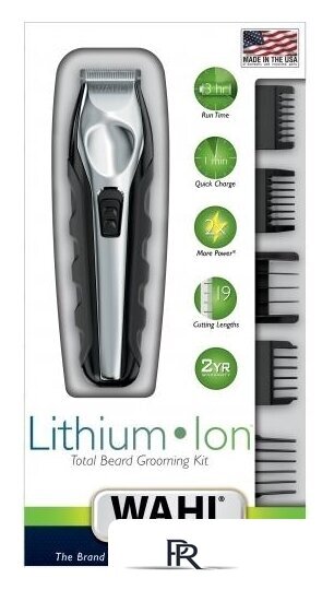 Триммер для бороды и усов Wahl Ergonomic Total Grooming Kit [09888-1216] - Изображение №2 — Интернет-магазин ПроЗаказ