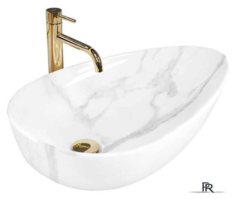 Умывальник Rea Greta 65 Bianco Shiny REA-U6501 - Изображение №1 — Интернет-магазин ПроЗаказ