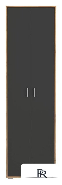 Шкаф распашной Олмеко Антре 65.07 (дуб вотан/диамант серый/белый) - Изображение №2 — Интернет-магазин ПроЗаказ