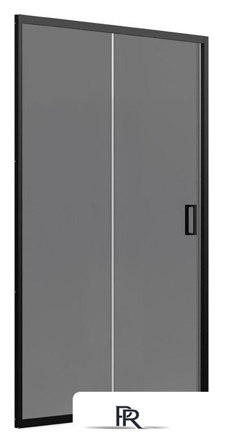 Душевая дверь Domani-Spa DoorCube 110x190 DS04DCb110L0T00.Gt-Black - Изображение №1 — Интернет-магазин ПроЗаказ