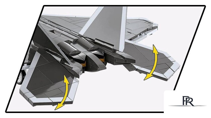 Конструктор Cobi Armed Forces Lockheed F-22 Raptor - Изображение №7 — Интернет-магазин ПроЗаказ