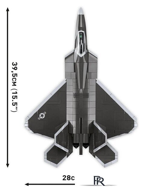 Конструктор Cobi Armed Forces Lockheed F-22 Raptor - Изображение №14 — Интернет-магазин ПроЗаказ