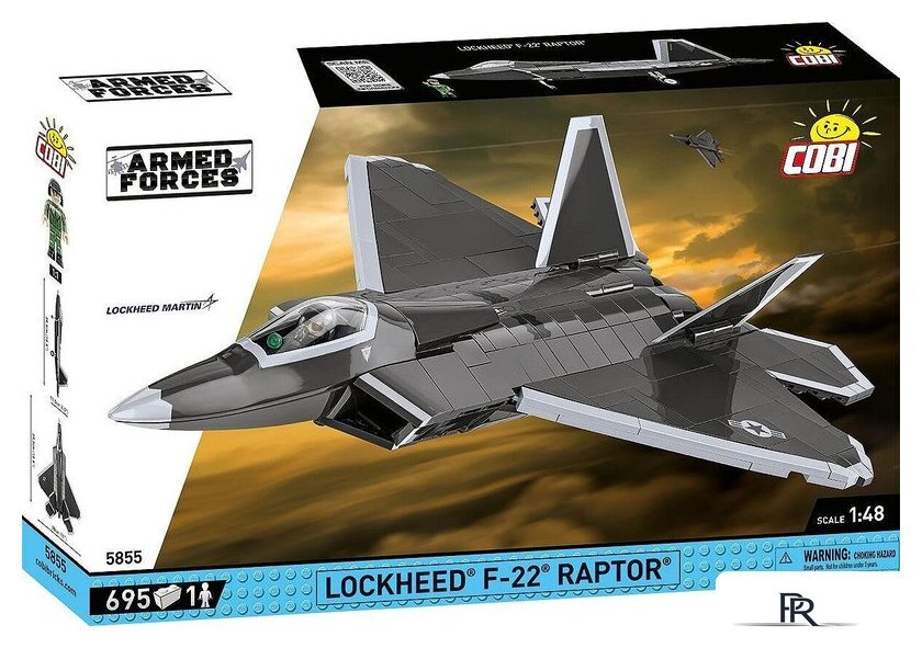 Конструктор Cobi Armed Forces Lockheed F-22 Raptor - Изображение №17 — Интернет-магазин ПроЗаказ