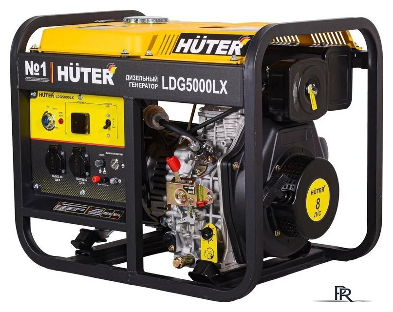 Дизельный генератор Huter LDG 5000LX - Изображение №1 — Интернет-магазин ПроЗаказ