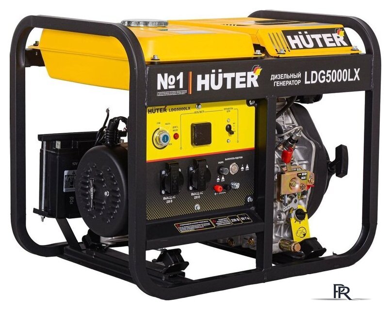 Дизельный генератор Huter LDG 5000LX - Изображение №3 — Интернет-магазин ПроЗаказ