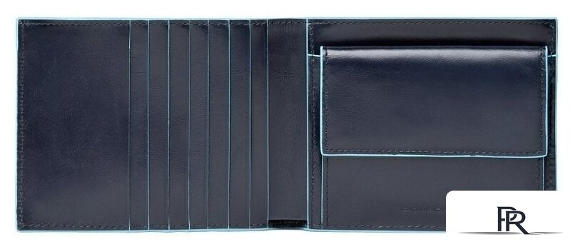 Кошелек Piquadro Blue Square PU1239B2R/BLU2 - Изображение №2 — Интернет-магазин ПроЗаказ