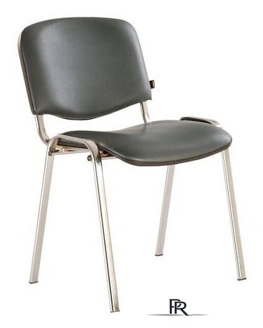 Офисный стул Brabix Iso CF-001 (кожзам, серый) - Изображение №1 — Интернет-магазин ПроЗаказ