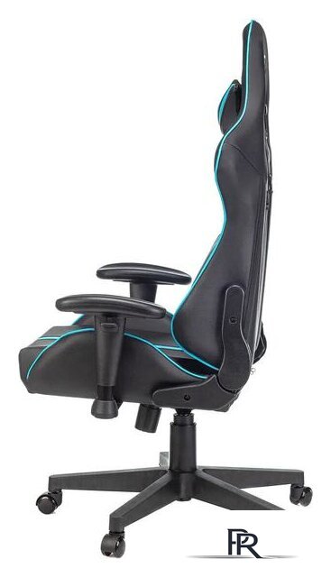 Игровое (геймерское) кресло A4Tech X7 GG-1200 (черный/бирюзовый) - Изображение №3 — Интернет-магазин ПроЗаказ