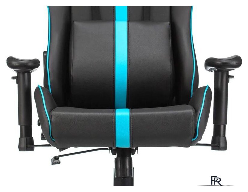 Игровое (геймерское) кресло A4Tech X7 GG-1200 (черный/бирюзовый) - Изображение №8 — Интернет-магазин ПроЗаказ