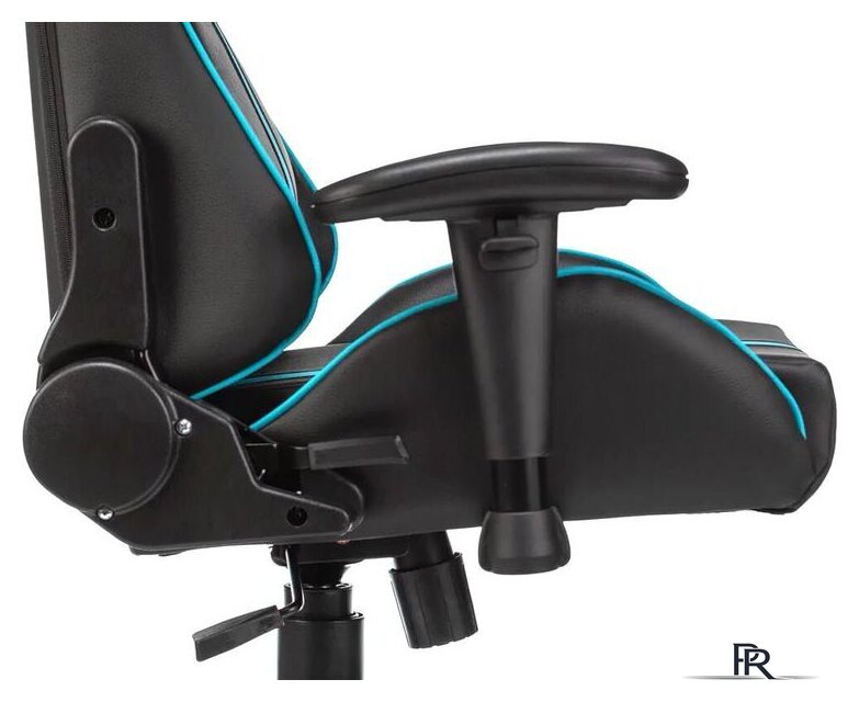 Игровое (геймерское) кресло A4Tech X7 GG-1200 (черный/бирюзовый) - Изображение №11 — Интернет-магазин ПроЗаказ