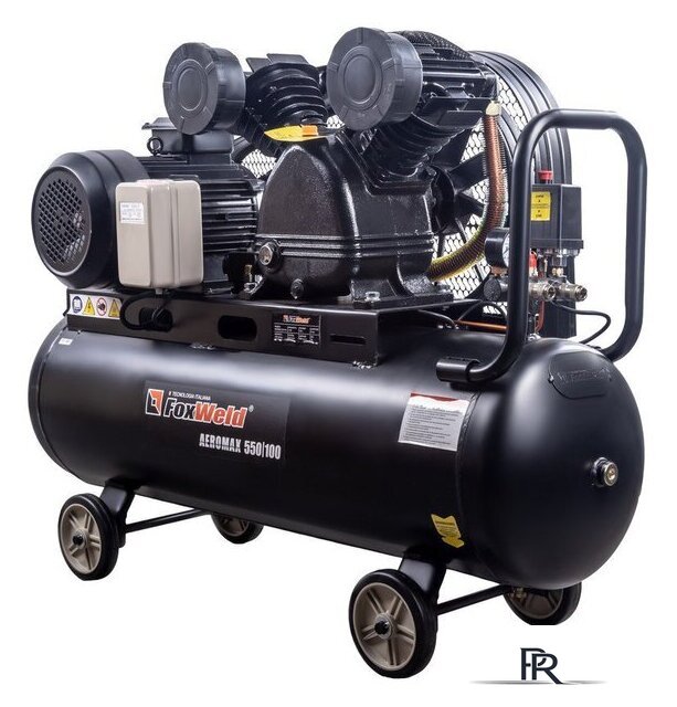 Компрессор FoxWeld Aeromax 550/100 5075 - Изображение №1 — Интернет-магазин ПроЗаказ
