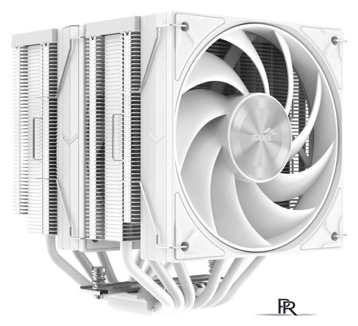 Кулер для процессора Sama A60W (белый) - Изображение №2 — Интернет-магазин ПроЗаказ