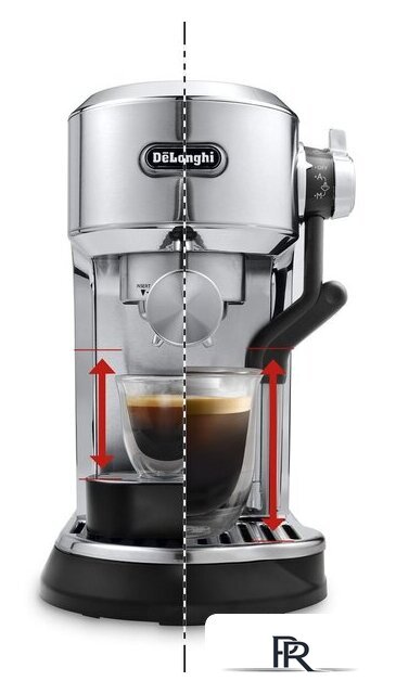 Рожковая кофеварка DeLonghi Dedica Maestro Plus EC950.M - Изображение №2 — Интернет-магазин ПроЗаказ