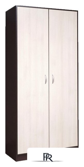 Шкаф распашной Мебель-класс Мэдисон-М МК200.08М (венге/ясень шимо светлый) - Изображение №1 — Интернет-магазин ПроЗаказ