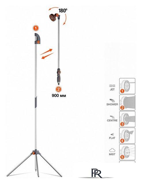 Душ на штанге Daewoo Power DGS 3000 - Изображение №1 — Интернет-магазин ПроЗаказ