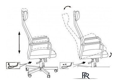 Офисное кресло Бюрократ KB-5M/SL (TW-01 3C11 черный) - Изображение №5 — Интернет-магазин ПроЗаказ