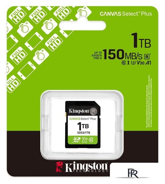 Карта памяти Kingston Canvas Select Plus SDXC 1TB SDS3/1TB - Изображение №3 — Интернет-магазин ПроЗаказ
