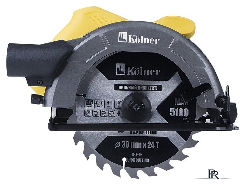 Дисковая (циркулярная) пила Kolner KCS 190/1400 - Изображение №4 — Интернет-магазин ПроЗаказ