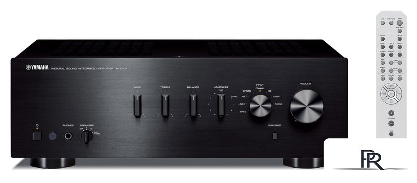 Интегральный усилитель Yamaha A-S301 (серебристый) - Изображение №5 — Интернет-магазин ПроЗаказ