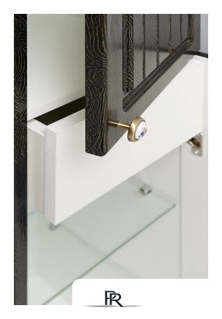  Onika Шкаф-пенал Арно 30 правый (черный) [403034] - Изображение №2 — Интернет-магазин ПроЗаказ