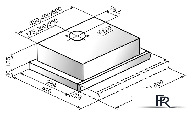 Кухонная вытяжка Elikor Интегра 60П-400-В2Л (крем) (841216) - Изображение №2 — Интернет-магазин ПроЗаказ