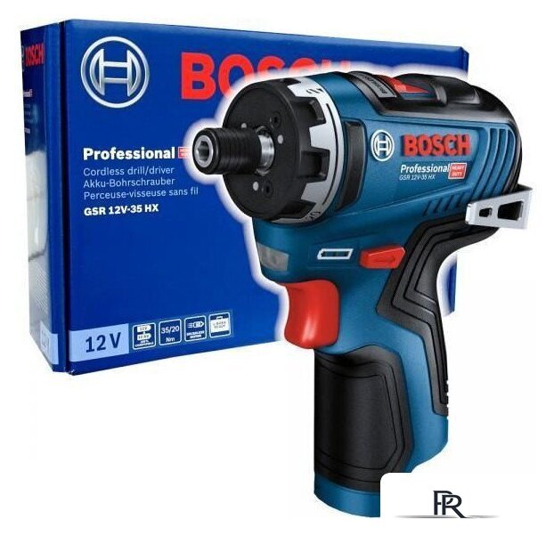 Винтоверт Bosch GSR 12V-35 HX 06019J9103 (без АКБ) - Изображение №1 — Интернет-магазин ПроЗаказ