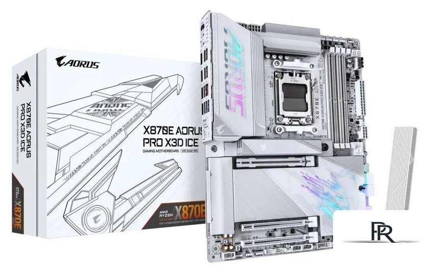 Материнская плата Gigabyte X870E Aorus Pro X3D Ice - Изображение №5 — Интернет-магазин ПроЗаказ
