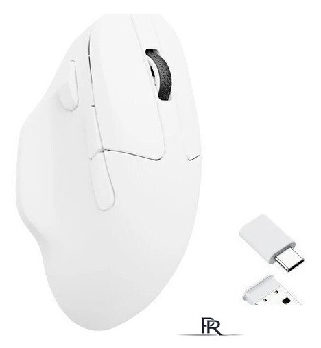Игровая мышь Keychron M7 Wireless (белый) - Изображение №2 — Интернет-магазин ПроЗаказ