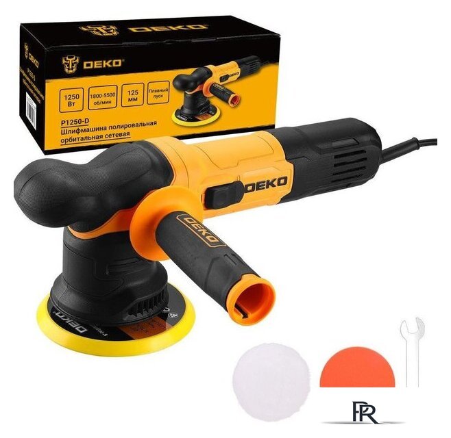 Эксцентриковая шлифмашина Deko P1250-D 083-1046 - Изображение №1 — Интернет-магазин ПроЗаказ