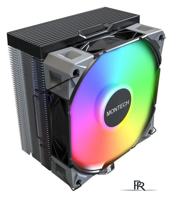 Кулер для процессора Montech NX400 ARGB (черный) - Изображение №1 — Интернет-магазин ПроЗаказ