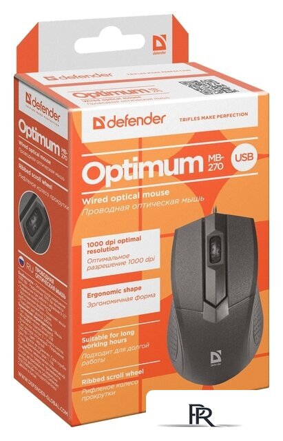 Мышь Defender Optimum MB-270 - Изображение №2 — Интернет-магазин ПроЗаказ