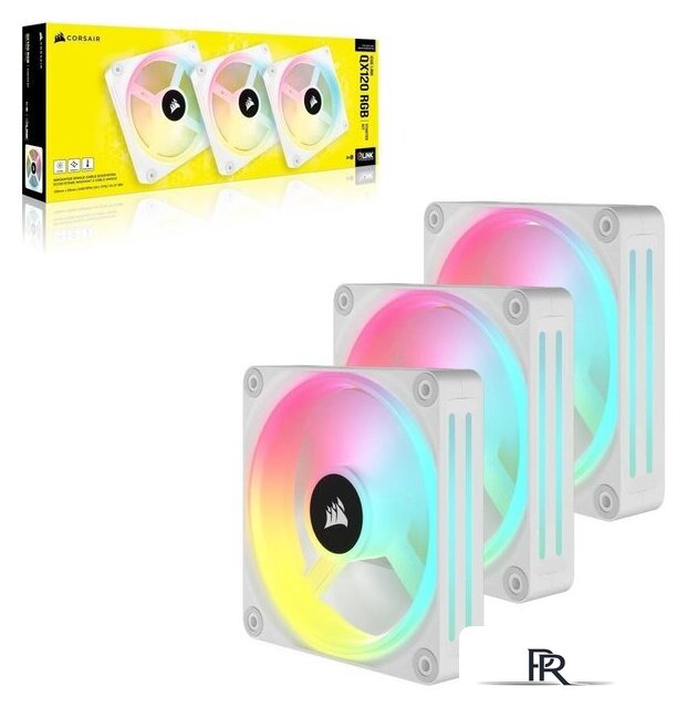 Вентилятор для корпуса Corsair iCUE LINK QX120 RGB Triple Pack CO-9051006-WW - Изображение №17 — Интернет-магазин ПроЗаказ