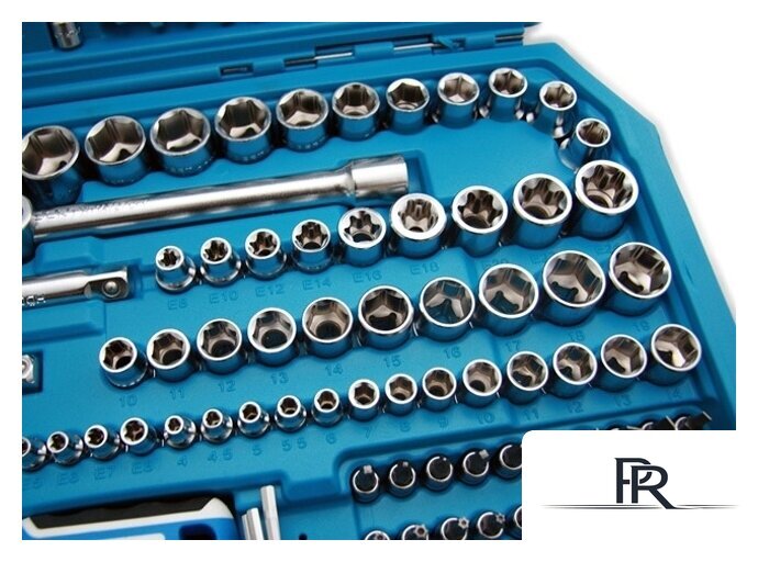 Универсальный набор инструментов Hoegert Technik HT1R444 (222 предмета) - Изображение №4 — Интернет-магазин ПроЗаказ