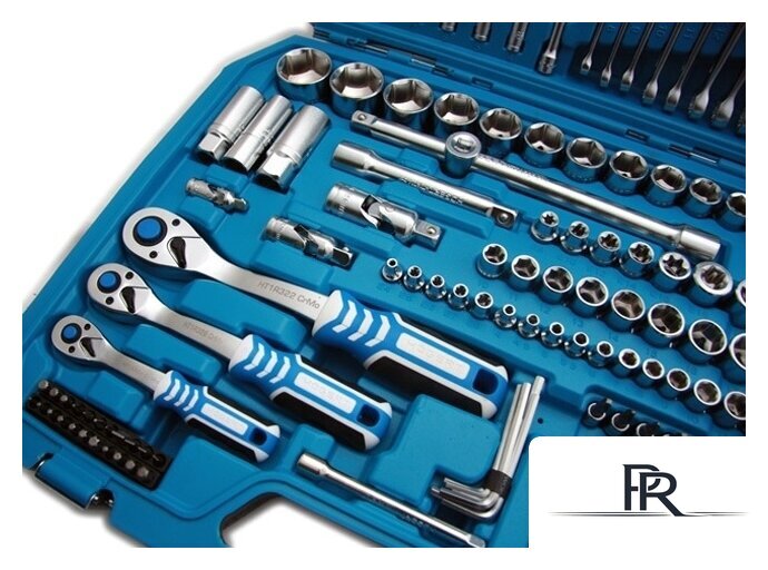 Универсальный набор инструментов Hoegert Technik HT1R444 (222 предмета) - Изображение №6 — Интернет-магазин ПроЗаказ
