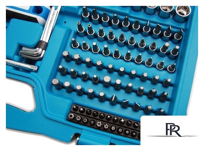 Универсальный набор инструментов Hoegert Technik HT1R444 (222 предмета) - Изображение №5 — Интернет-магазин ПроЗаказ