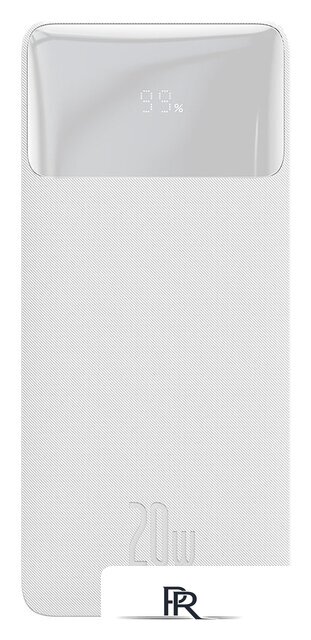 Внешний аккумулятор Baseus Bipow Fast Charge Power Bank 20W 10000mAh (белый) - Изображение №1 — Интернет-магазин ПроЗаказ