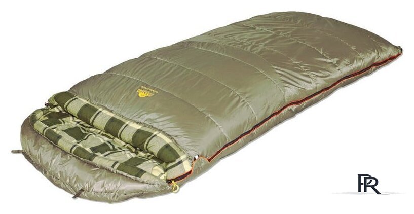 Спальный мешок AlexikA Tundra Plus XL 230 (правая молния, оливковый) - Изображение №2 — Интернет-магазин ПроЗаказ